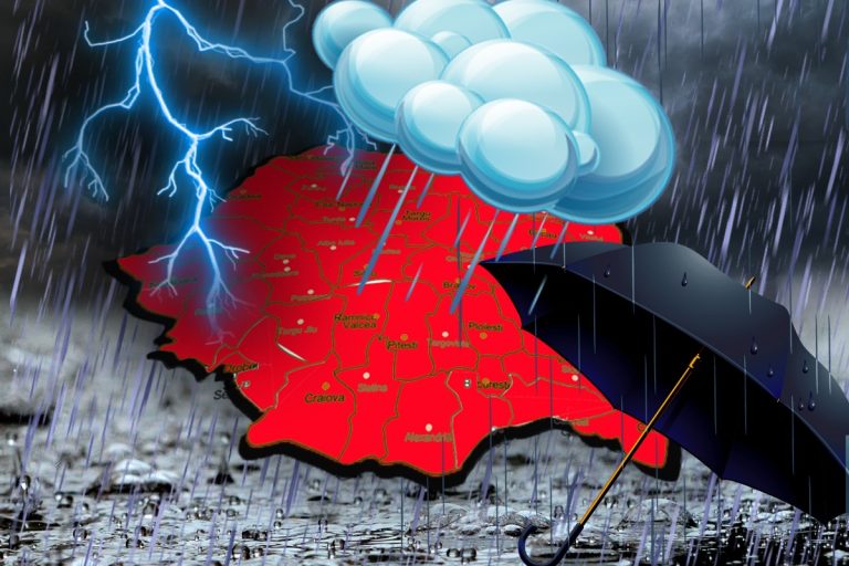 Prognoza meteo pentru astăzi, 27 mai. Ploi și cer înnorat în toată țara, temperaturi mai scăzute decât normalul