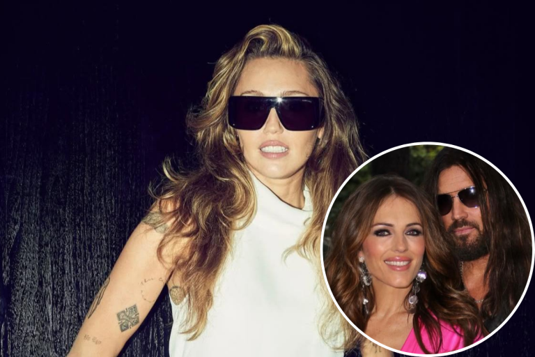 Miley Cyrus, despre relația tatălui ei cu Elizabeth Hurley: „Îi iubesc ca indivizi separați”