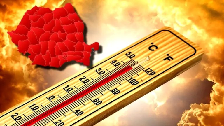 Temperaturi extreme în România. Meteorologii anunță cod galben de caniculă extins. Zonele afectate