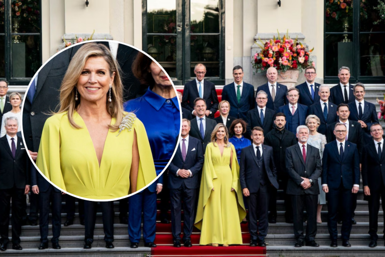 Ținuta ravisantă în care a strălucit regina Maxima a Olandei, la întâlnirea cu liderii NATO