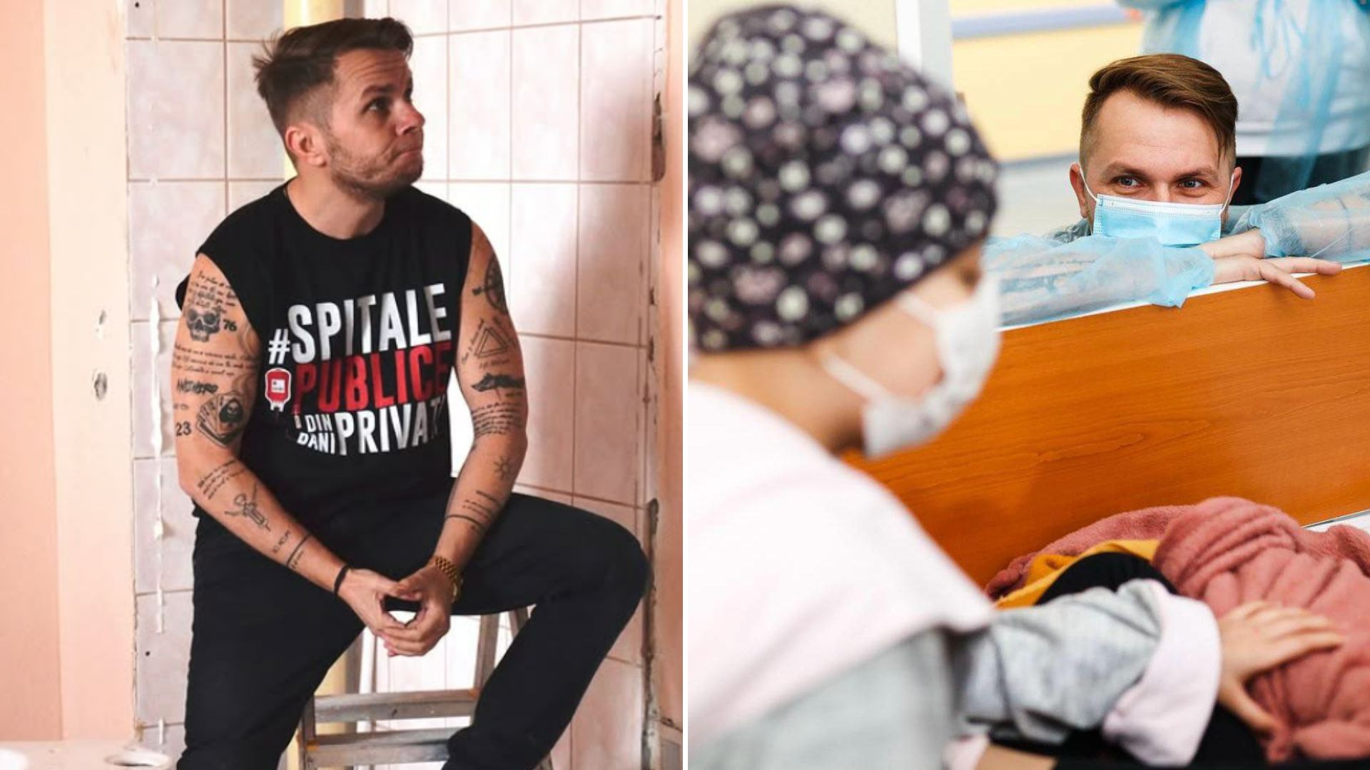 Codin Maticiuc spital sociale mască