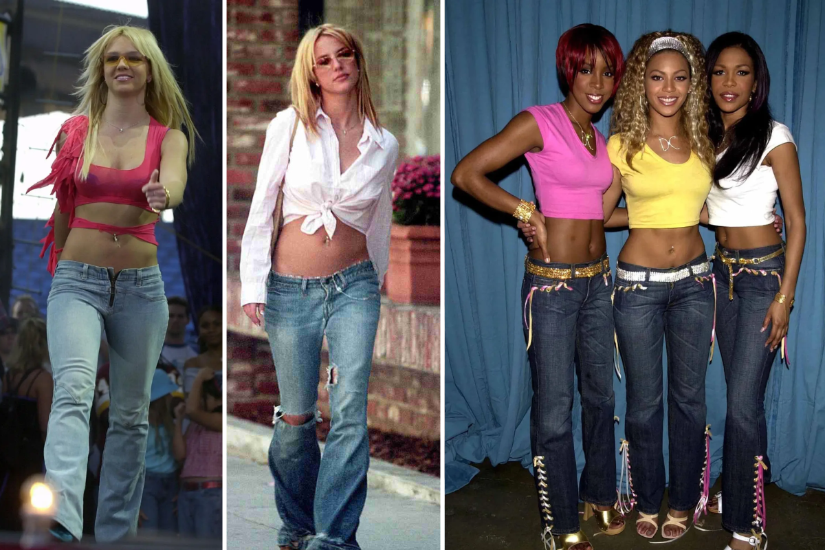 Blugi cu talie joasă