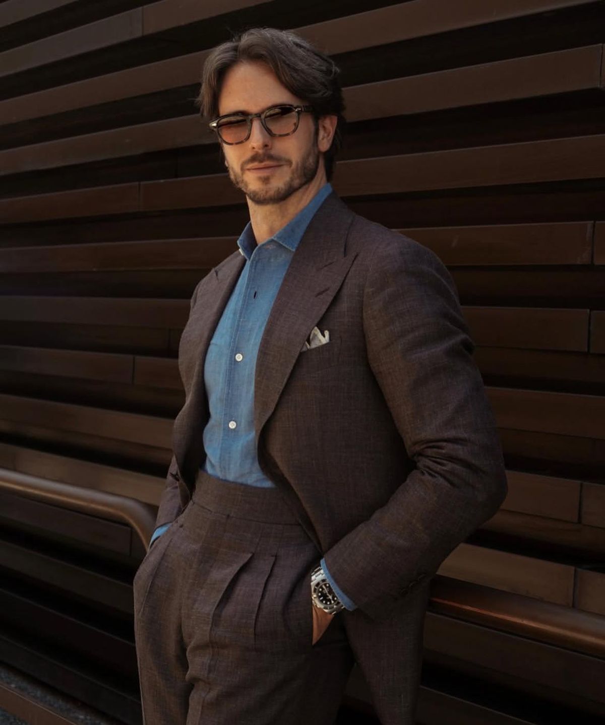 Costumele din mohair oferă un aer sofisticat