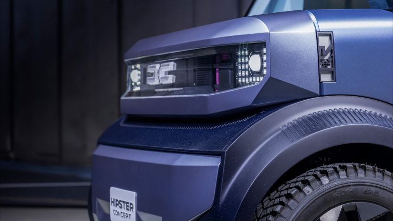 Dacia a lansat Hipster Concept. Cum arată mașina electrică de trei metri GALERIE FOTO