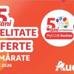 Peste 60% din cumpărăturile din Auchan sunt realizate cu cardul de fidelitate: MyCLUB Auchan sărbătorește 5 ani și depășește 2 milioane de membri activi